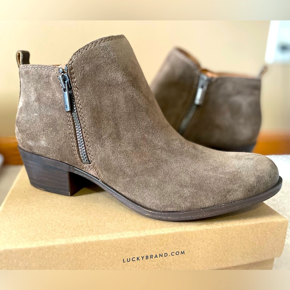 NEW Lucky Brand Basel ankle booties size 8.5